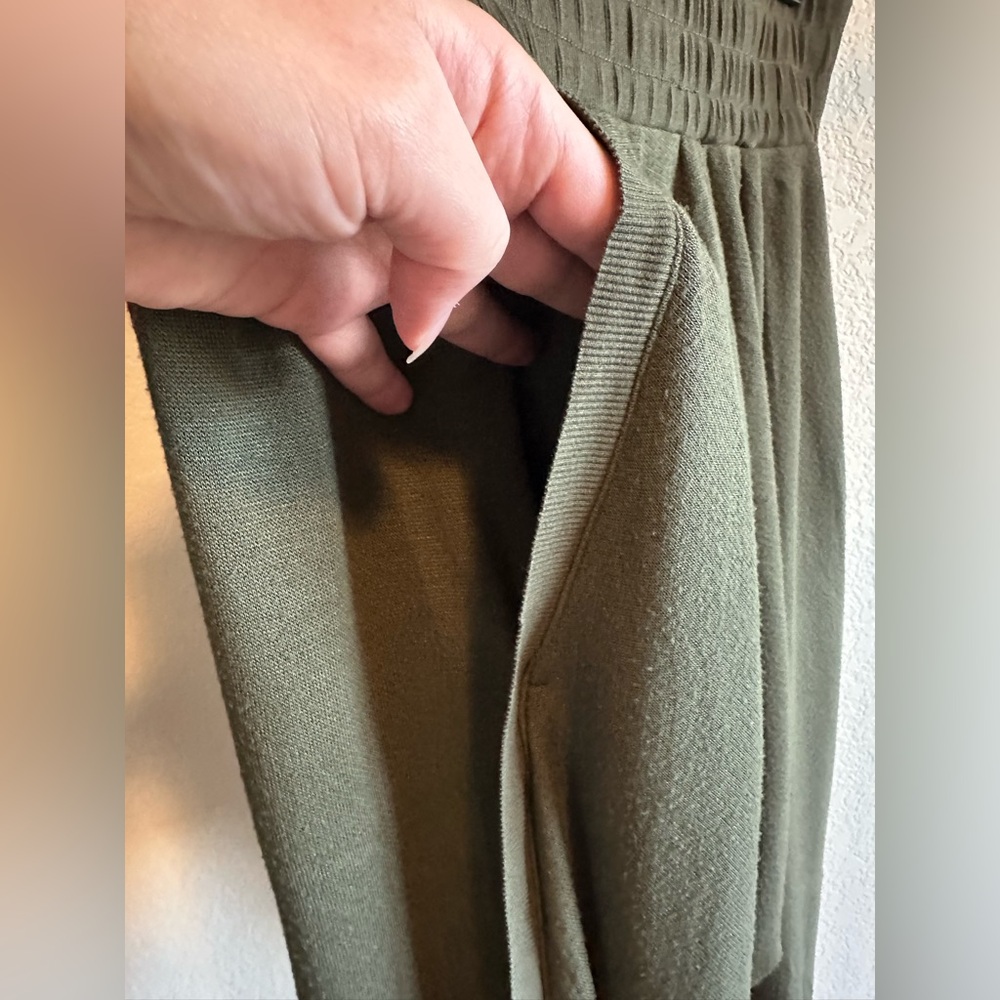 Free People Olive Green Harem Pants - Picture 6 of 10